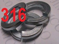 Marine Grade Spring Washers Stainless Steel